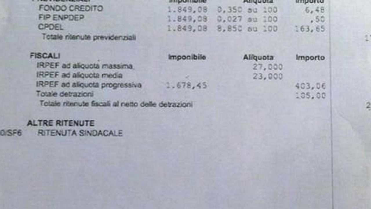 Accrediti detrazioni fiscali