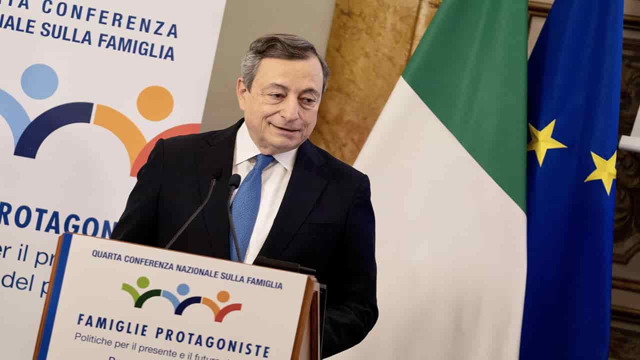 assegno unico draghi