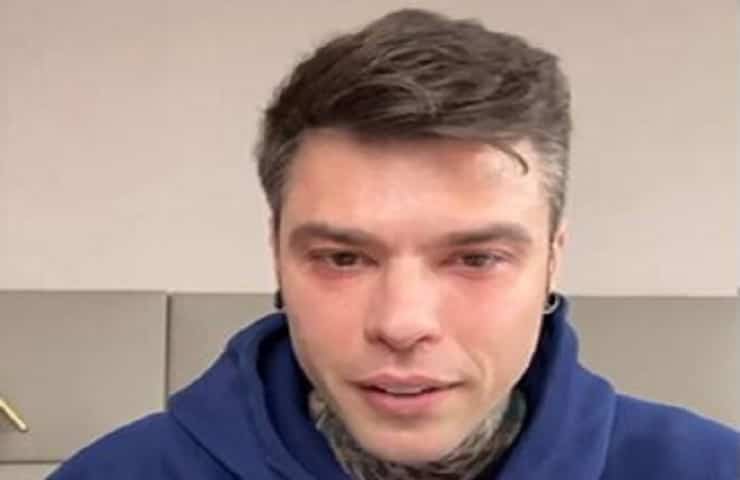 fedez lacrime