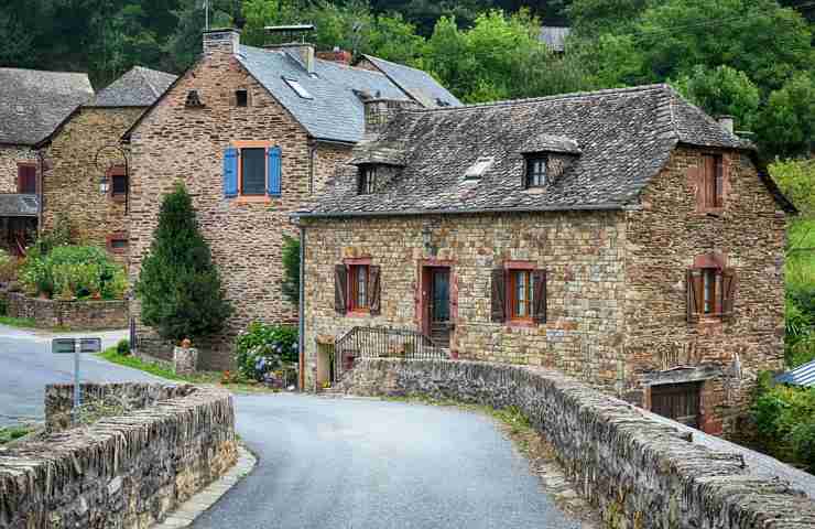 Un tipico borgo medievale