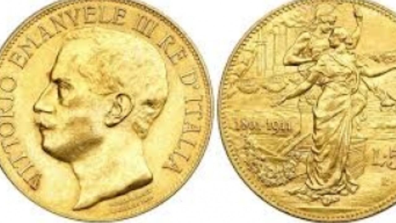 Le 50 lire d'oro coi volti dei Re