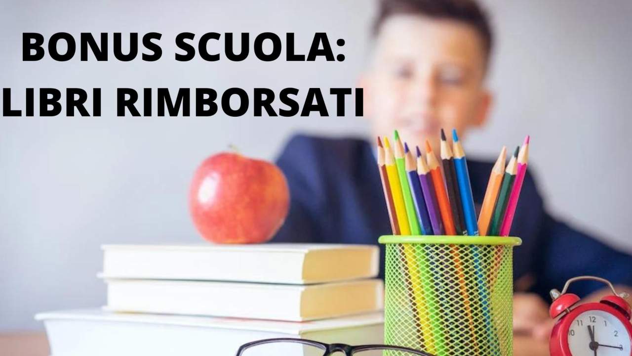 bonus scuola libri