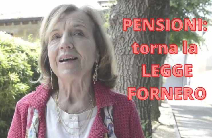 pensioni legge fornero