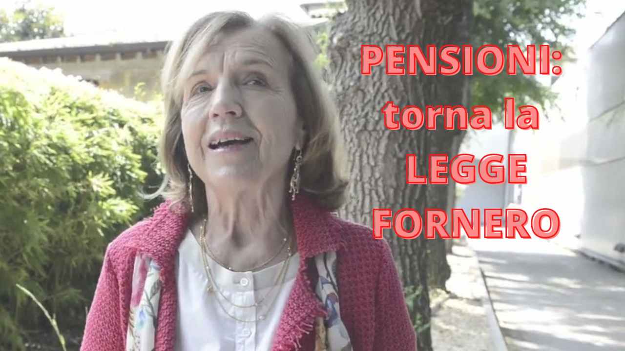 pensioni legge fornero