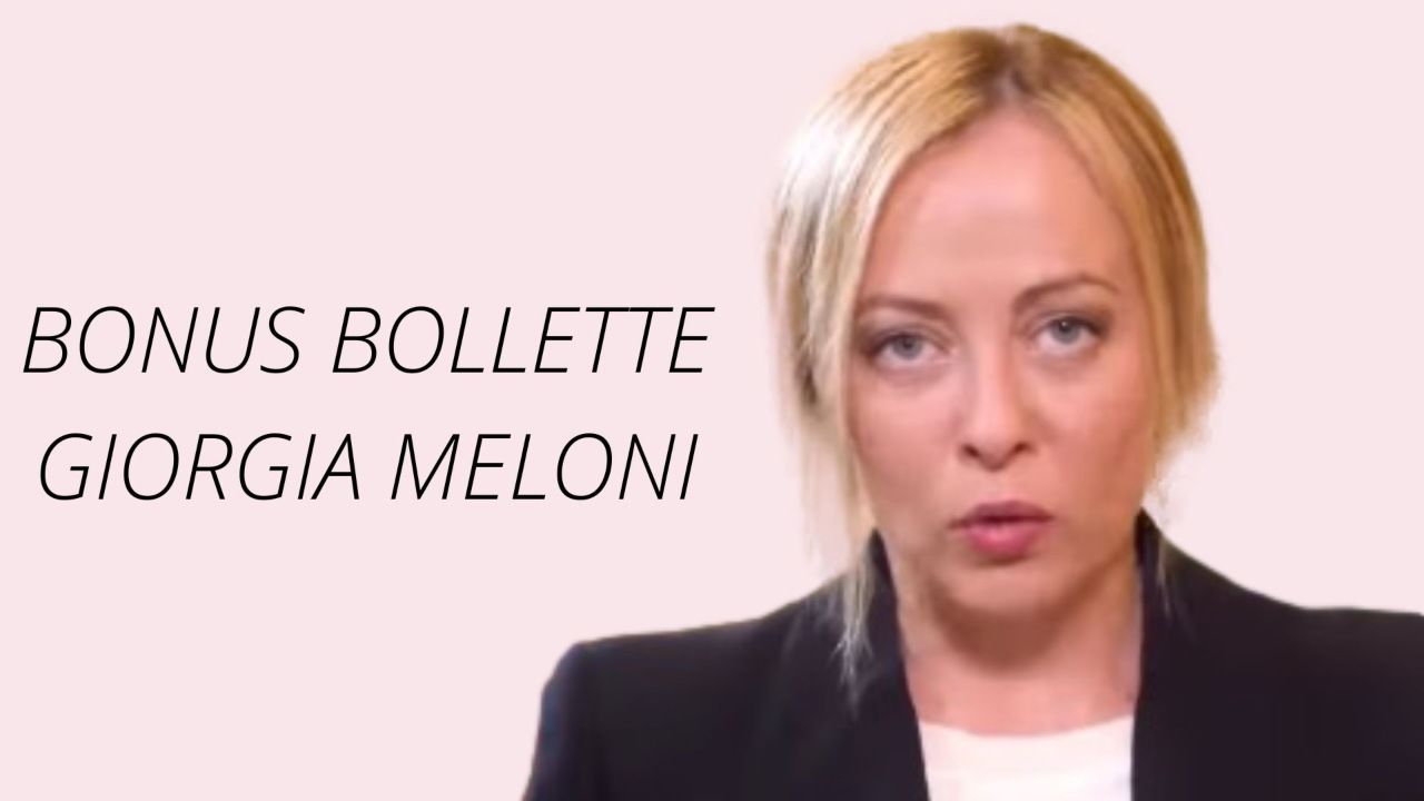 Bonus Bollette Meloni