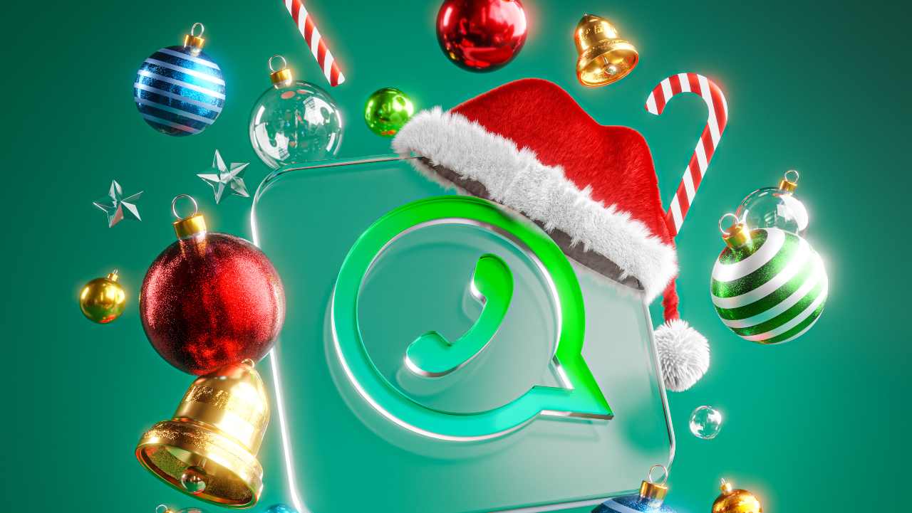 WhatsApp natale gif feste