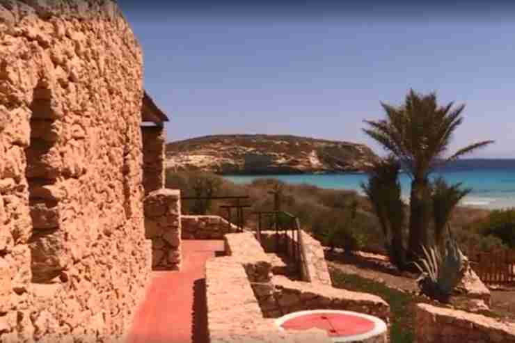 villa di Domenico Modugno a Lampedusa